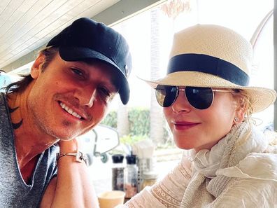 Nicole Kidman, Keith Urban, selfie, Instagram