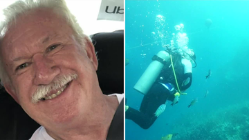 South Australian grandfather Adrian Meyer, who tragically died while snorkelling on the Great Barrier Reef