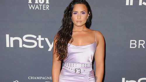 Demi Lovato was recognised for her advocacy work. (Getty)