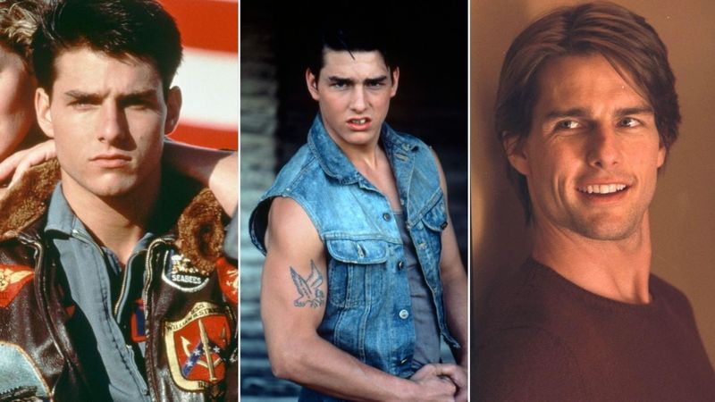 Tom Cruise through the years