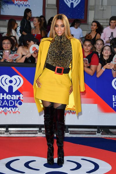 Tyra Banks&nbsp;at the 2018 iHeartRADIO MuchMusic Video Awards in Toronto, Canada