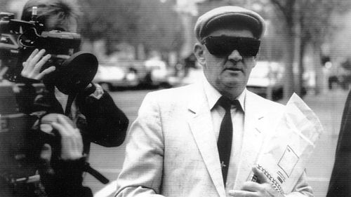 Ridsdale arriving for a court hearing in 1993.