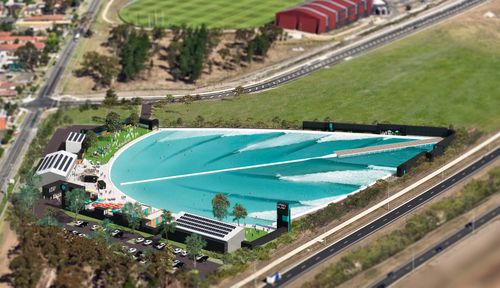 An artist's impression of the park, which will be located adjacent to Essendon Football Club on Airport Drive. (Supplied)