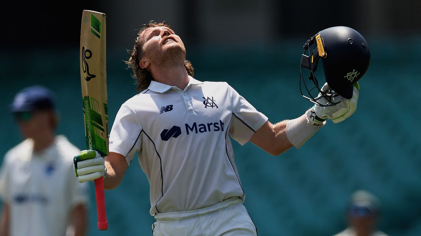 Will Pucovski scores first Sheffield Shield century in three years against NSW at SCG