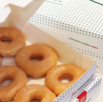 Krispy Kreme Australia Original Glazed doughnuts