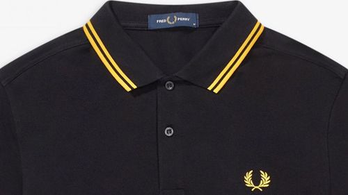 Fred Perry has stopped selling this Fred Perry polo shirt in the United States.