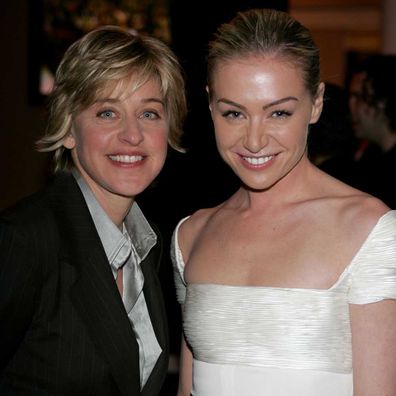 Ellen DeGeneres and Portia De Rossi in 2005.