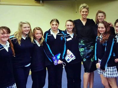 Jacinta Dubojski started speaking at schools to help empower young girls.