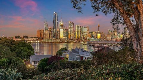 Sydney property market real estate Australia New South Wales Balmain