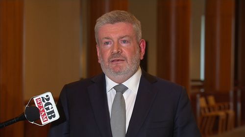 Minister for Communications Senator Mitch Fifield said Mr Shorten needs to 'front up' in light of this announcement and 'tell the truth about what he knew.' Picture: 9NEWS