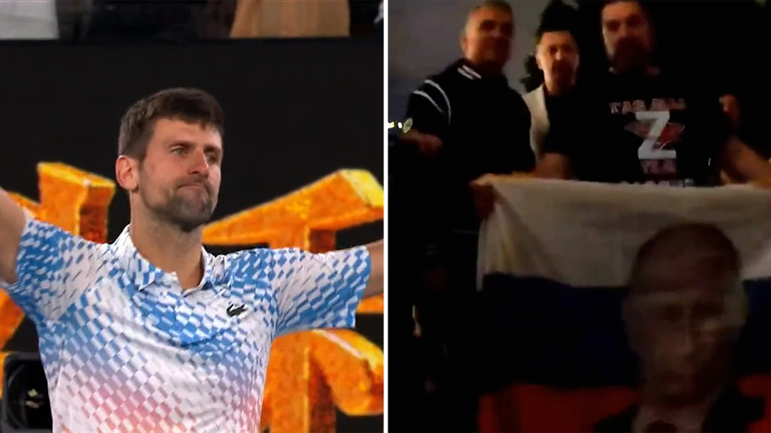 'Appalling': Calls for Novak Djokovic's dad to be thrown out of Australian Open as 'horrible' act hammered