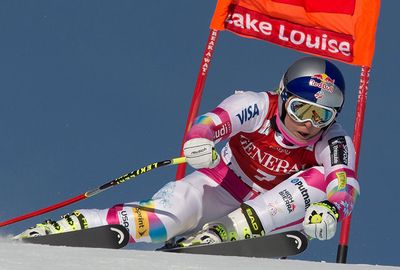 Vonn has been in training ahead of her comeback in Lake Louise, Alberta, Canada.
