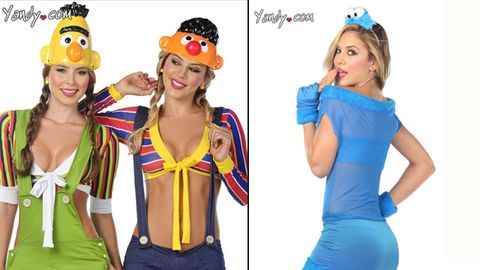 So wrong: Really trashy <i>Sesame Street</i> Halloween costumes