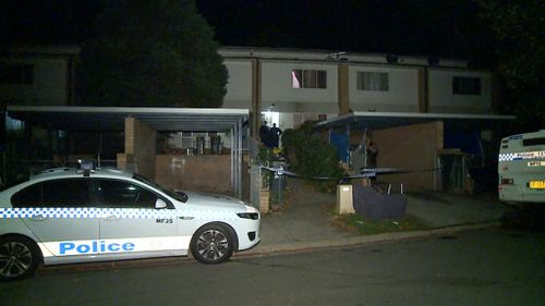 The stabbing happened at a home on Preston Way in Claymore. (9NEWS)