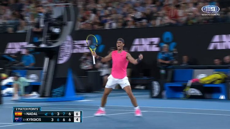 Australian Open 2020 results | Nick Kyrgios vs Rafael Nadal live, 8 scores, highlights