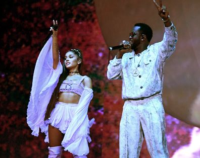 Ariana Grande and Diddy perform at Coachella