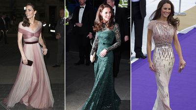 The best evening gowns worn by the Princess of Wales