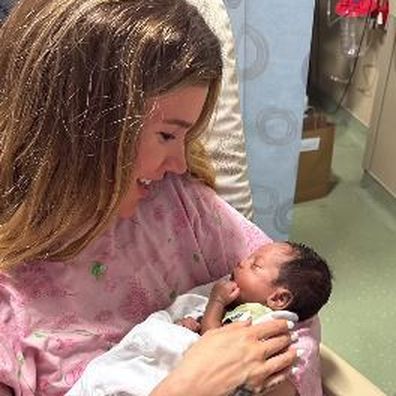 Joss Stone with her son Bear