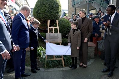 Prince Albert II of Monaco, Prince Jacques of Monaco, Princess Gabriella of Monaco and Princess Charlene of Monaco 