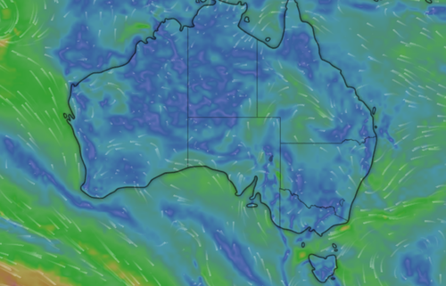 Rain and thunderstorms eastern Australia January 9,2025