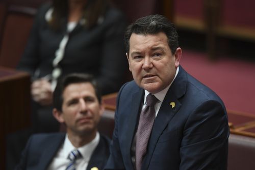 Western Australian senator Dean Smith wants an inquiry into Australia's population amid new forecasts. Picture: AAP.