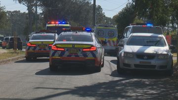 Man, woman injured at home in Hebersham, Sydney.