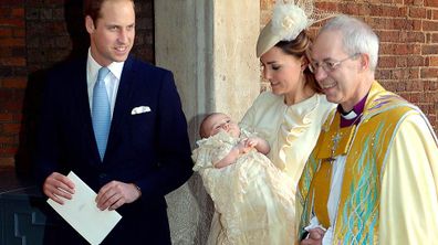 Archbishop of Canterbury, Justin Welby, baptised him in front of close family and friends in the Chapel Royal at St James's Palace. (Getty)