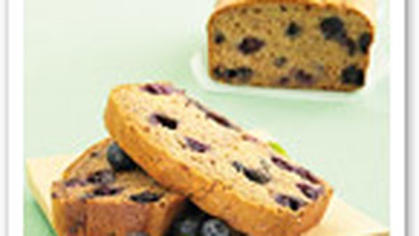 Banana and blueberry bread