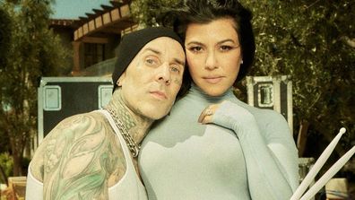 Travis Barker and Kourtney Kardashian