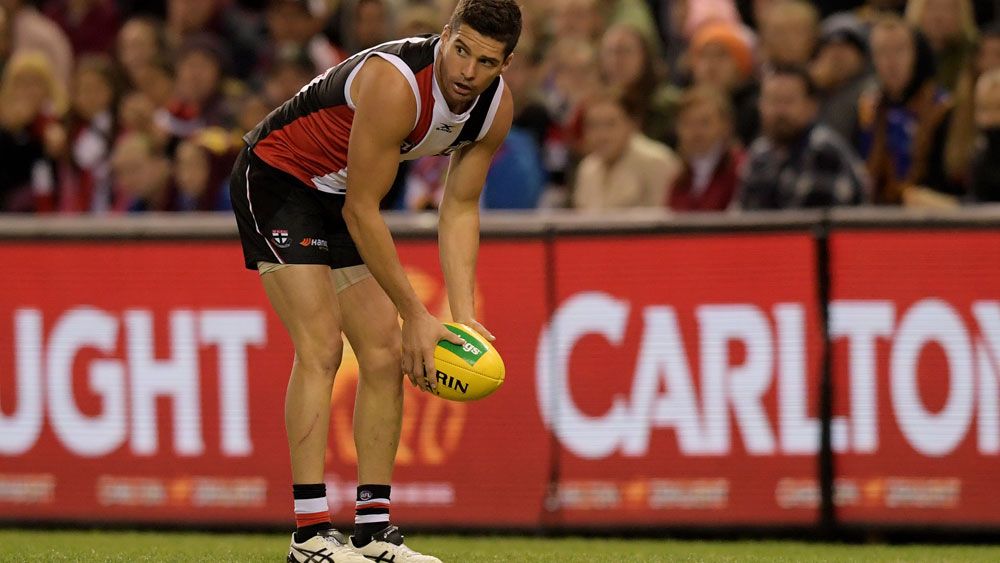 St Kilda veteran Leigh Montagna has retired after 287 matches. (AAP)