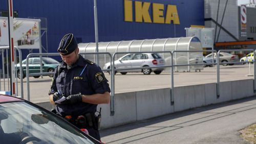 Man and woman stabbed to death inside Swedish Ikea store