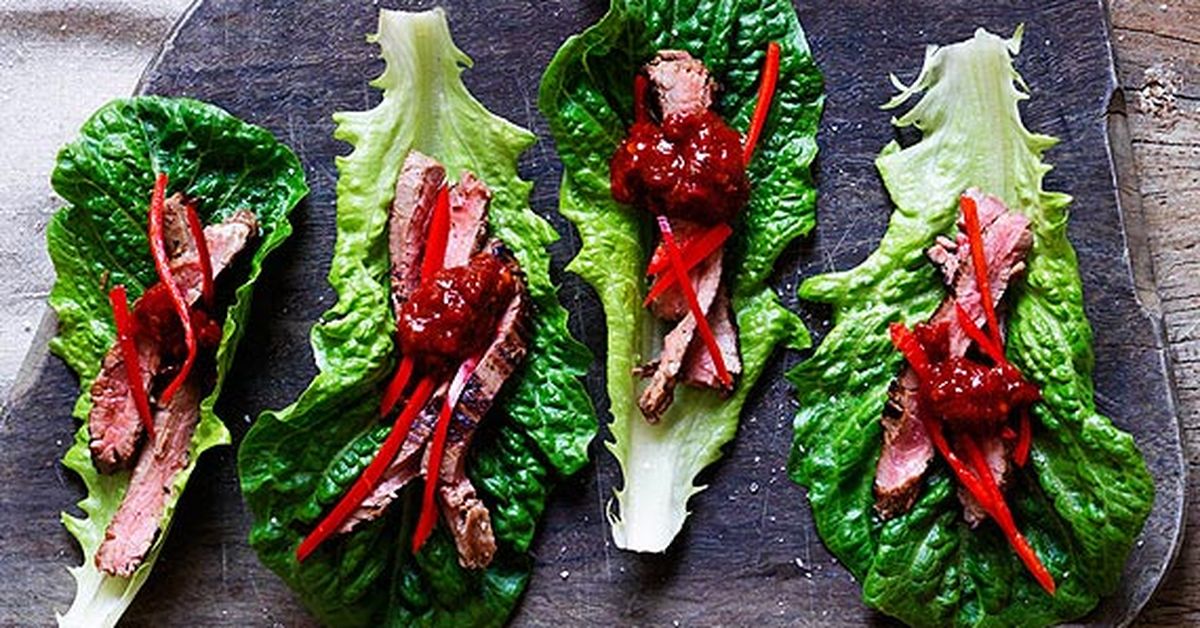 Dinner Ladies' Korean skirt steak with ginger-spring onion dipping sauce - 9Kitchen