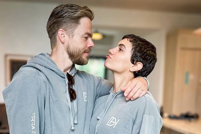 Derek Hough and wife Hayley Erbert