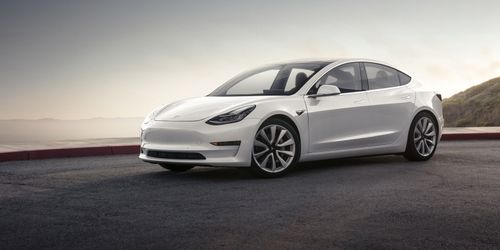 The Tesla Model 3 is one of the vehicles that will soon come with the added benefits of the Autopilot update. Picture: Supplied