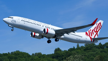 Virgin Australia Boeing 737-800 plane