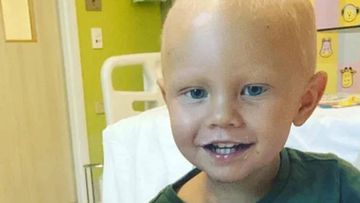 Max, 4, needs to go to Singapore for cancer treatment.
