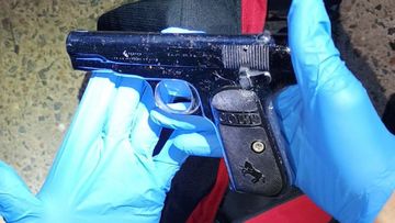 Three people have been charged after police intercepted an SUV with allegedly fitted with cloned number plates and guns inside in Warwick Farm.