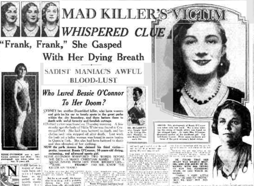 An article from the newspaper 'Truth'. O'Connor's murder got significantly more media attention than Marriott's. 