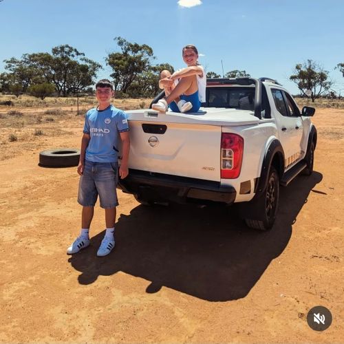 Famiglia Bryan che si è trasferita in Australia due volte