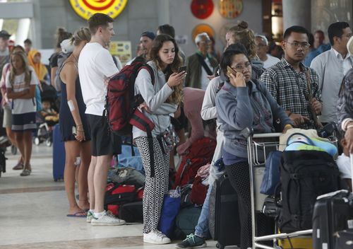 Mr Maffescioni said there are many stranded tourists who remain on the islands and have been given no sign of when or how they will be able to leave. Picture: AAP.