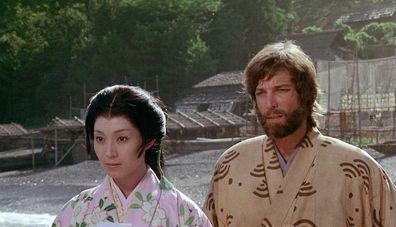 She was cast as the love interest of Richard Chamberlain's shipwrecked British navigator turned samurai. 