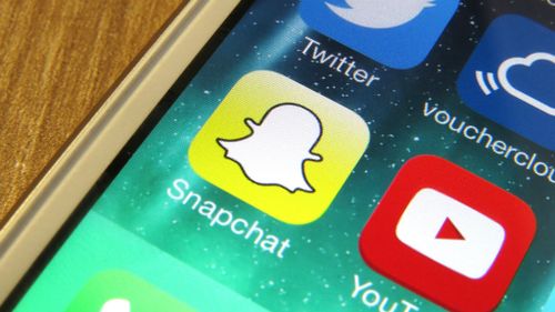 Snapchat lets users send "self-destructing" photo and video messages. (AAP) 