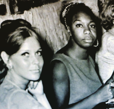 Ulla Andersson with Nina Simone.