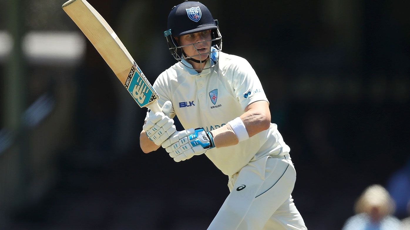 Steve Smith in action for New South Wales.