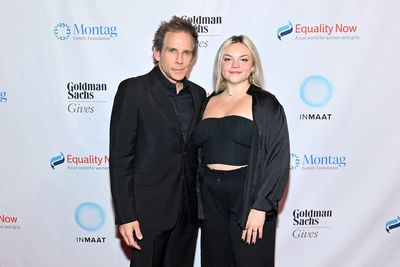 Ben Stiller and Ella Stiller