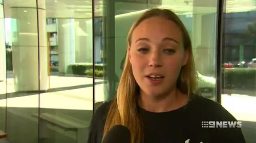 Jessy Scattini says Jayla is her "superhero" for saving her little boy. Picture: 9NEWS