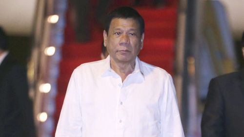 Philippines President Rodrigo Duterte said he would swear at Mr Obama if he questioned the nation's extrajudicial killings. (AAP)