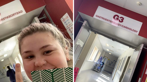 Demi-Anne Parkinson leaves John Hunter Hospital in Newcastle after a week-long stay. She was overjoyed to have a diagnosis but the battle of finding the right medication would soon begin. 