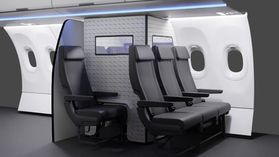 Airbus' PaxCASE acts as a COVID tent to isolation infections passengers