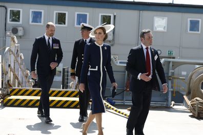 The Prince and Princess of Wales, Prince William and Kate
